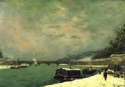 The Seine at the Pont d'Iena Paul Gauguin